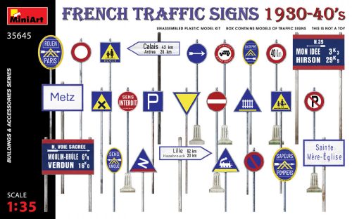 MiniArt - French Traffic Signs 1930-40’S