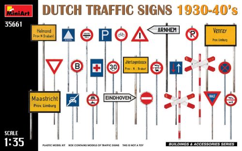 MiniArt - Dutch Traffic Signs 1930-40's