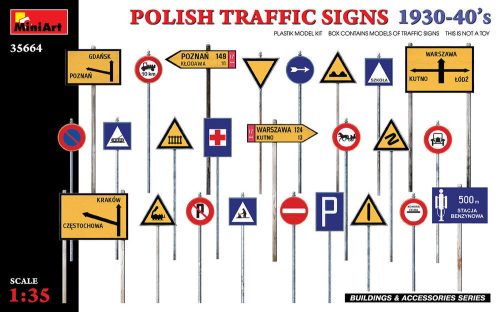 MiniArt - Polish Traffic Signs 1930-40's