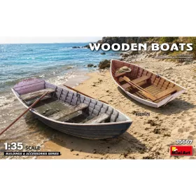 Miniart - Wooden boats