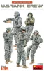 Miniart - U.S. Tank Crew figura makett