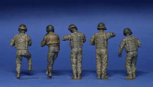 Miniart - U.S. Tank Crew figura makett