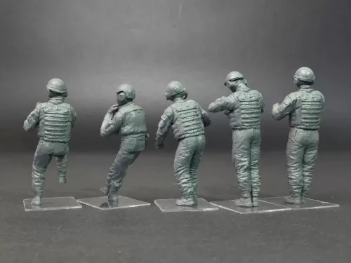 Miniart - U.S. Tank Crew figura makett