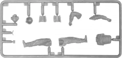 Miniart - U.S. Tank Crew figura makett