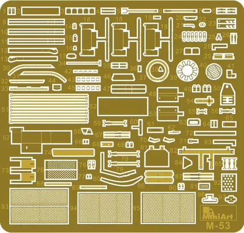 Miniart - Tiran 4 Late Type. Interior Kit