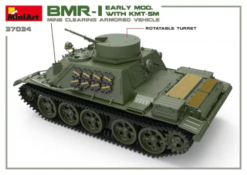 Miniart - BMR-1 Early Mod. with KMT-5M