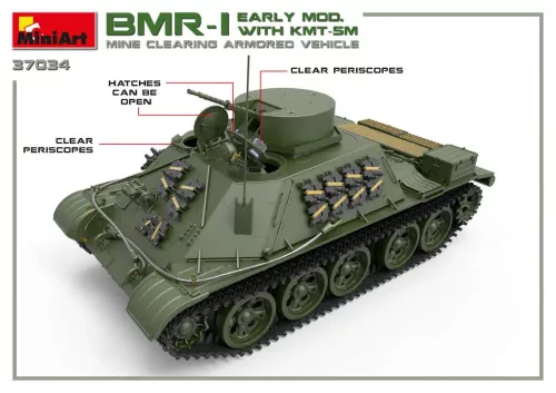 Miniart - BMR-1 Early Mod. with KMT-5M