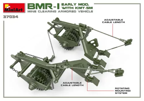 Miniart - BMR-1 Early Mod. with KMT-5M