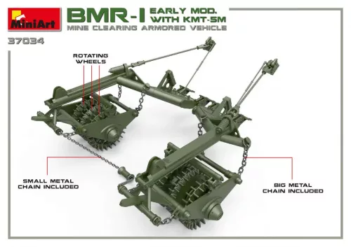 Miniart - BMR-1 Early Mod. with KMT-5M