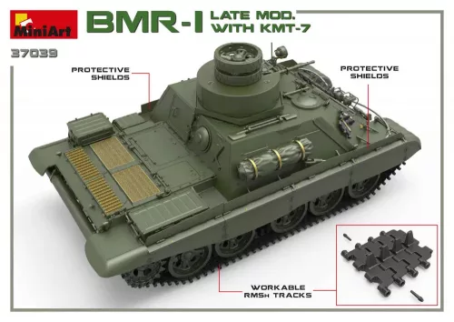 Miniart - BMR-1 Late Mod. with KMT-7