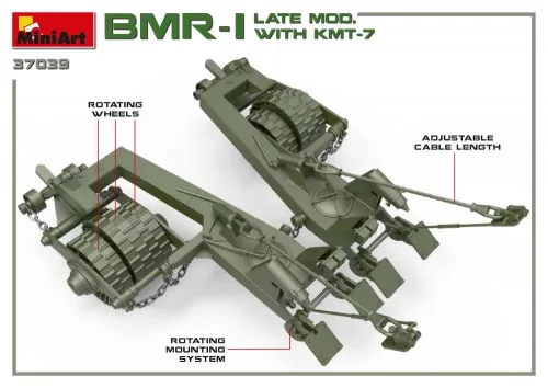 Miniart - BMR-1 Late Mod. with KMT-7