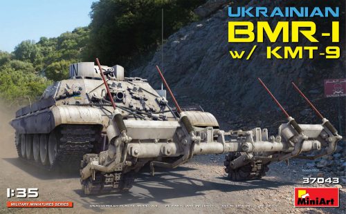 Miniart - Ukrainian BMR-1 w/KMT-9