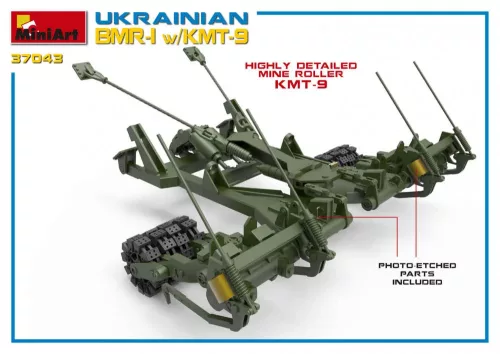Miniart - Ukrainian BMR-1 w/KMT-9