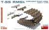 Miniart - T-55 RMSh Workable Track Links. Early Type
