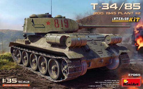 Miniart - T-34-85 Mod. 1945. Plant 112. Interior Kit