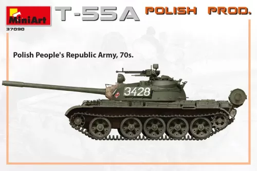 Miniart - T-55A Polish Production