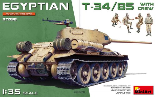 Miniart - Egyptian T-34/85 w/crew