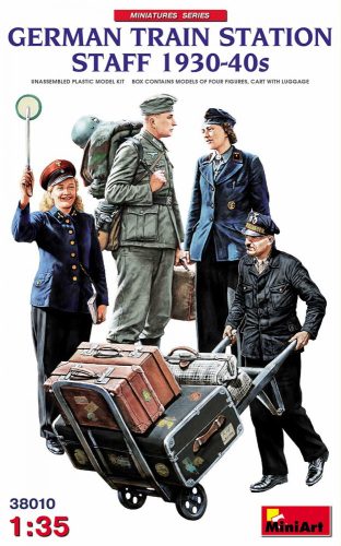 Miniart - German Train Station Staff 1930-40s