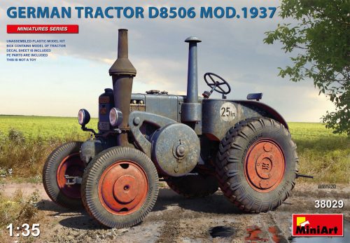 Miniart - German Tractor D8506 Mod. 1937