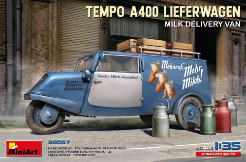 MiniArt - Tempo A400 Lieferwagen. Milk Delivery Van