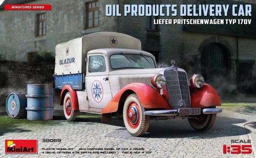 MiniArt - 1:35 Liefer Pritschenwagen Typ 170V Oil Products Delivery Car