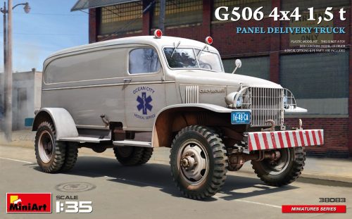 Miniart - G506 4x4 1,5 t Panel Delivery Truck