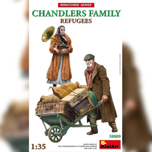 MiniArt - 1:35 Refugees. Chandlers Family
