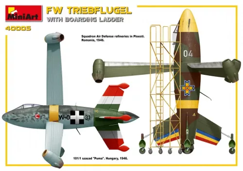 Miniart - Focke Wulf Triebflugel with Boarding Ladder