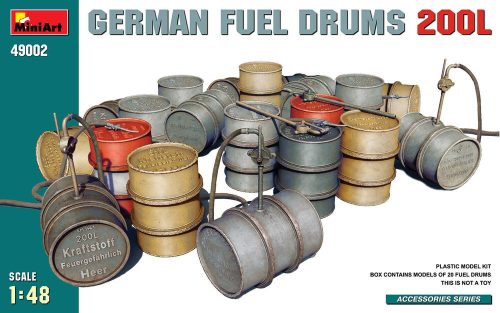 MiniArt - German Fuel Drums 200L