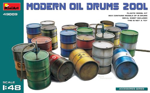 MiniArt - Modern Oil Drums (200l)