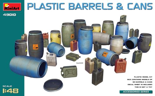 MiniArt - Plastic Barrels & Cans