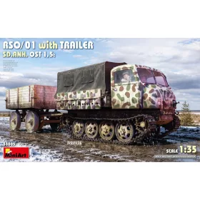 Miniart - RSO/01 with Trailer Sd.Anh. Ost 1,5 t