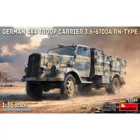 Miniart - German 4x4 Troop Carrier 3.6-6700A Rn-Type