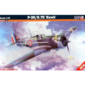 Mistercraft - P-36/H.75 Hawk repülő makett