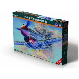 Mistercraft - P-40 K Kittyhawk Mk.III repülő makett