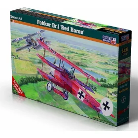 Mistercraft - Fokker Dr.IRed Baron NEW repülő makett
