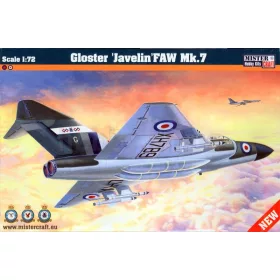 Mistercraft - Gloster Javelin FAW MK.7 repülő makett