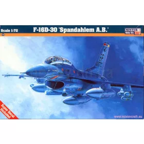 Mistercraft - F-16D-30 Spadahlem A.B. repülő makett
