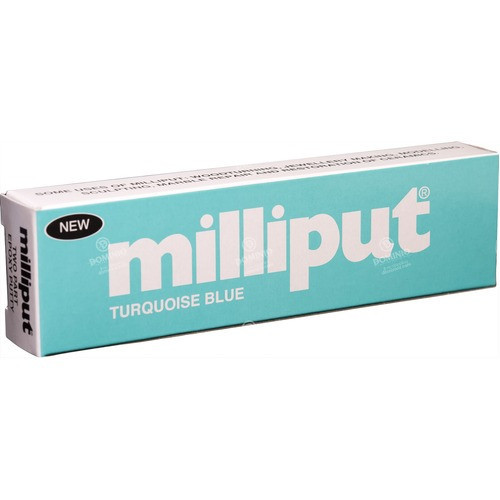 Milliput  - 2 part epoxy Turquoise Blue