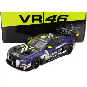   Minichamps - BMW 4-SERIES M4 GT3 EVO TEAM WRT N 46 WINNER 8h INDIANAPOLIS 2025 VALENTINO ROSSI - CHARLES WEERTS - KELVIN VAN DER LINDE VARIOUS