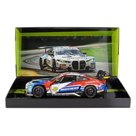   Minichamps - BMW 4-SERIES M4 GT3 TEAM WRT N 46 24h SPA 2024 VALENTINO ROSSI - MAXIME MARTIN - RAFFAELE MARCIELLO WHITE BLUE RED