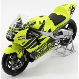   Minichamps - HONDA NSR500 N 46 TEST PRESEASON TEST-BIKE - TEST PRE STAGIONE 2001 VALENTINO ROSSI YELLOW BLACK SILVER