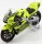 Minichamps - HONDA NSR500 N 46 TEST PRESEASON TEST-BIKE - TEST PRE STAGIONE 2001 VALENTINO ROSSI YELLOW BLACK SILVER
