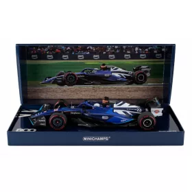   Minichamps - WILLIAMS F1  FW45 TEAM WILLIAMS RACING GULF N 23 BRITISH GP 2023 ALEXANDER ALBON BLUE BLACK