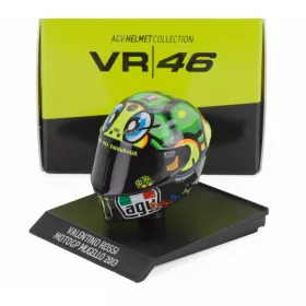   Minichamps - AGV CASCO HELMET VALENTINO ROSSI N 46 MOTOGP MUGELLO 2013 VARIOUS
