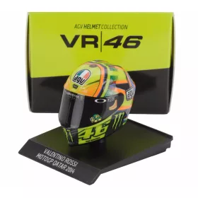   Minichamps - AGV CASCO HELMET VALENTINO ROSSI N 46 MOTOGP QATAR 2014 VARIOUS