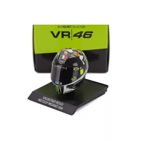   Minichamps - AGV CASCO HELMET VALENTINO ROSSI N 46 MOTOGP MISANO 2016 VARIOUS
