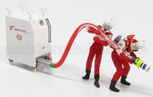 Minichamps - FIGURES F1 PIT-STOP TOYOTA 2002 RIFORNIMENTO - FIGURES WHITE RED