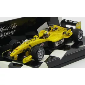   Minichamps - JORDAN F1  FORD EJ14 N 19 RACE VERSION 2004 G.PANTANO YELLOW BLACK