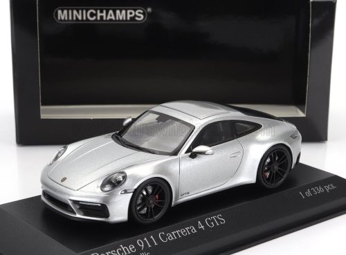 Minichamps - PORSCHE 911 992 CARRERA 4S GTS COUPE 2019 SILVER